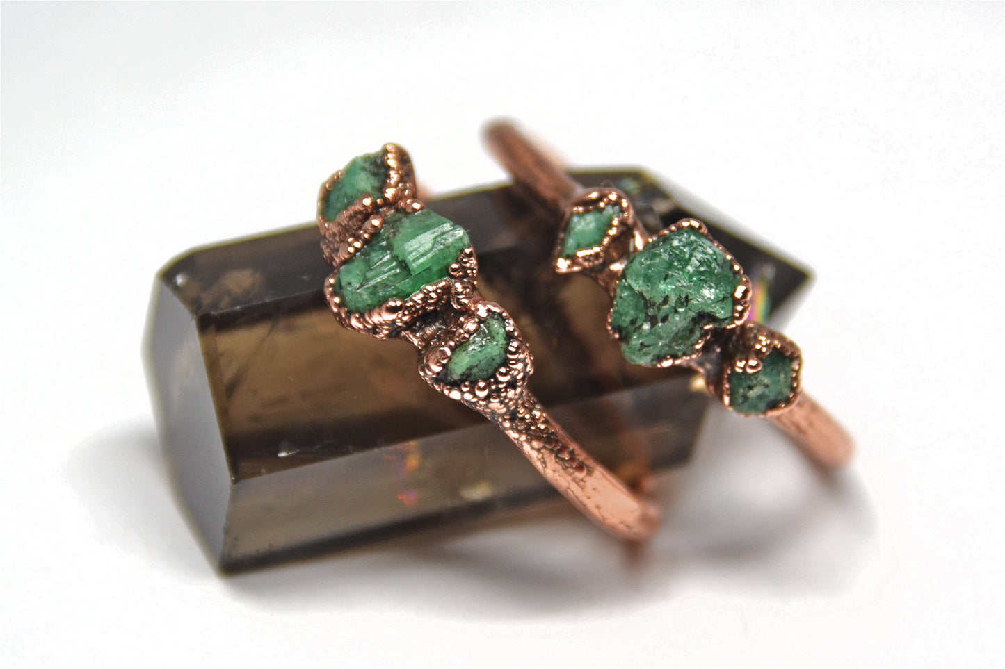 Multi-Stone Emerald Ring | May Birthstone