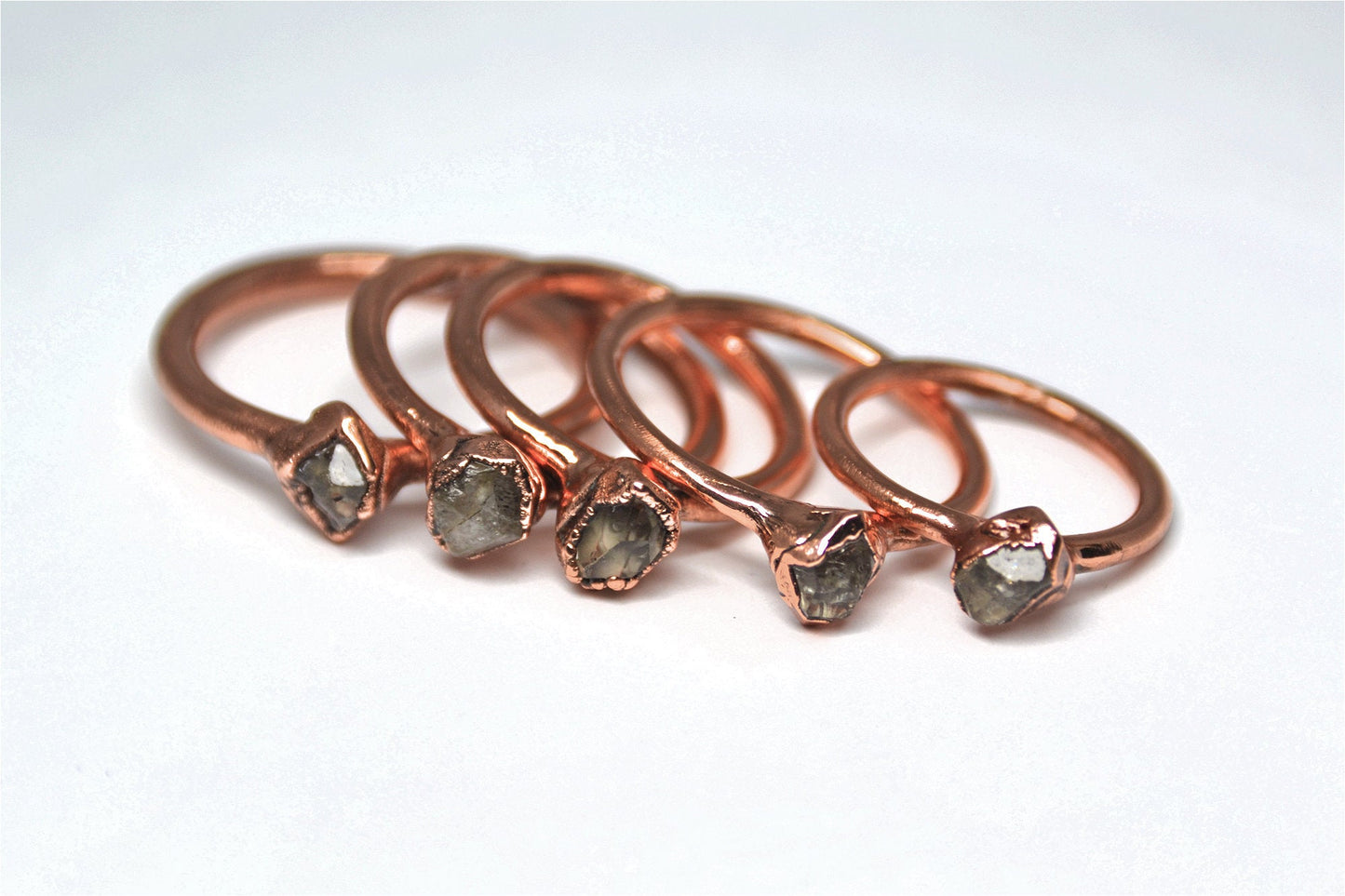 Herkimer Diamond Ring | April Birthstone