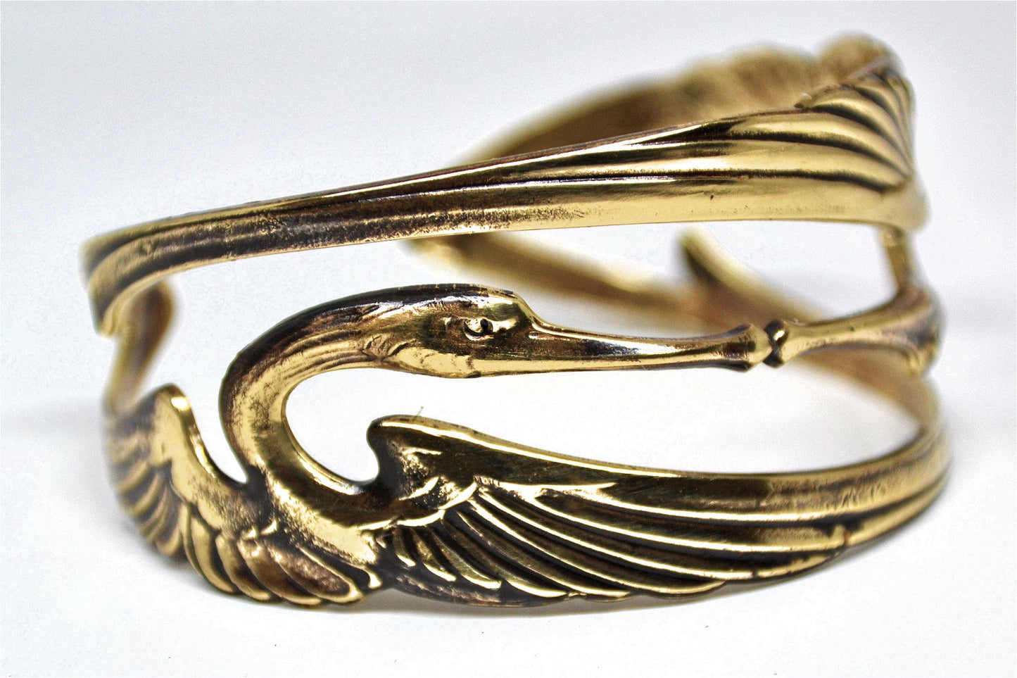 Crane Bracelet Adjudtable Cuff