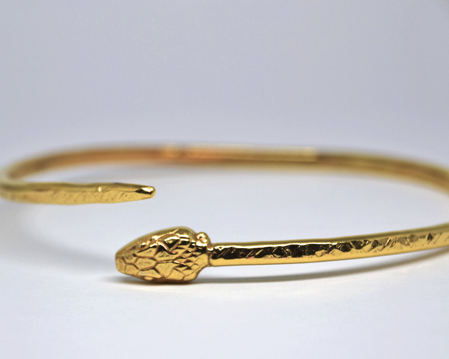 Gold Serpent Upper Arm Cuff