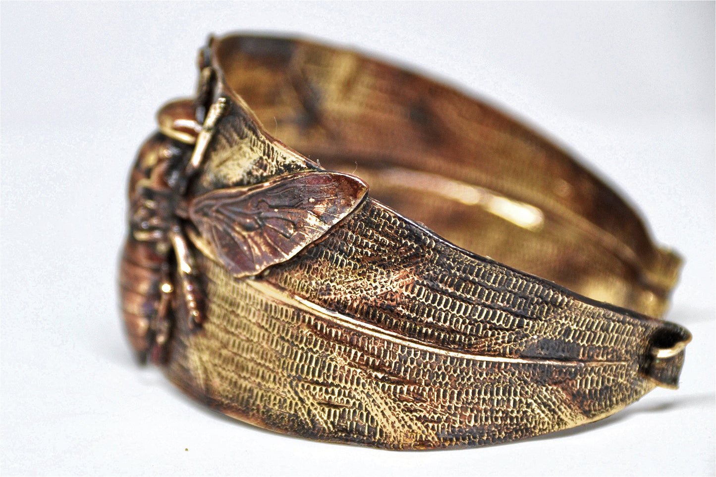 Adjustable Bee Bracelet Cuff
