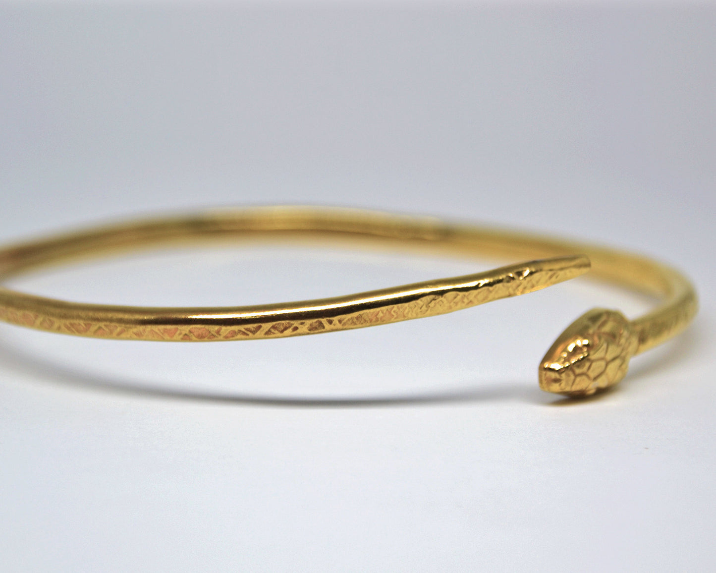 Gold Serpent Upper Arm Cuff