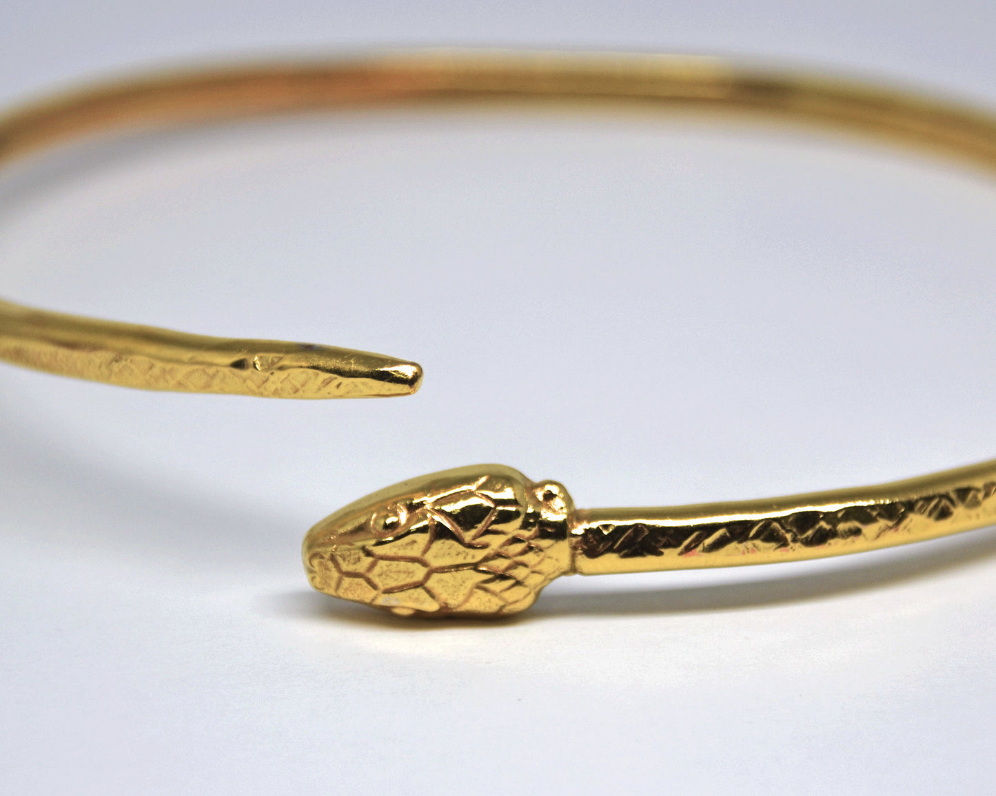 Gold Serpent Upper Arm Cuff