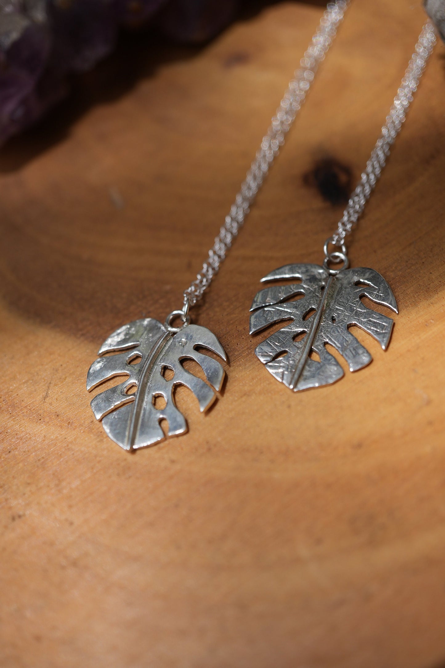 Monstera Leaf Necklace || Monstera Deliciosa 925 Leaf Necklace || Monstera Necklace || House Plant Necklace || Palm Leaf || Tropical Leaf