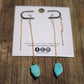 Turquoise Threaders Gold Filled