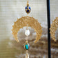 Custom Crescent Earrings for Sarah + Matching Necklace.