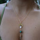 Custom Crescent Earrings for Sarah + Matching Necklace.