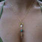 Custom Crescent Earrings for Sarah + Matching Necklace.