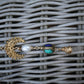 Custom Crescent Earrings for Sarah + Matching Necklace.