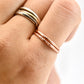 Copper Stacking Ring | Hammered Band Ring | Minimalist Jewelry |