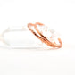 Copper Stacking Ring | Hammered Band Ring | Minimalist Jewelry |