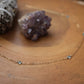 Gold Filled Blue Apatite Duster Necklace || Dainty Everyday Necklace