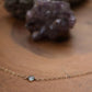 Gold Filled Blue Apatite Duster Necklace || Dainty Everyday Necklace