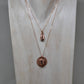 Dainty Copper Coffee Bean Necklace