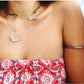 Statement Angel Aura Quartz Collar Drop Necklace