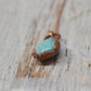 Copper Blue Amazonite Necklace || Copper & 14K Rose Gold Necklace