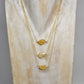 Citrine 14k Gold Filled Necklace || November Birthstone