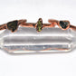 Raw Green Tourmaline Ring | Raw Tourmaline Ring | Stacking Ring |