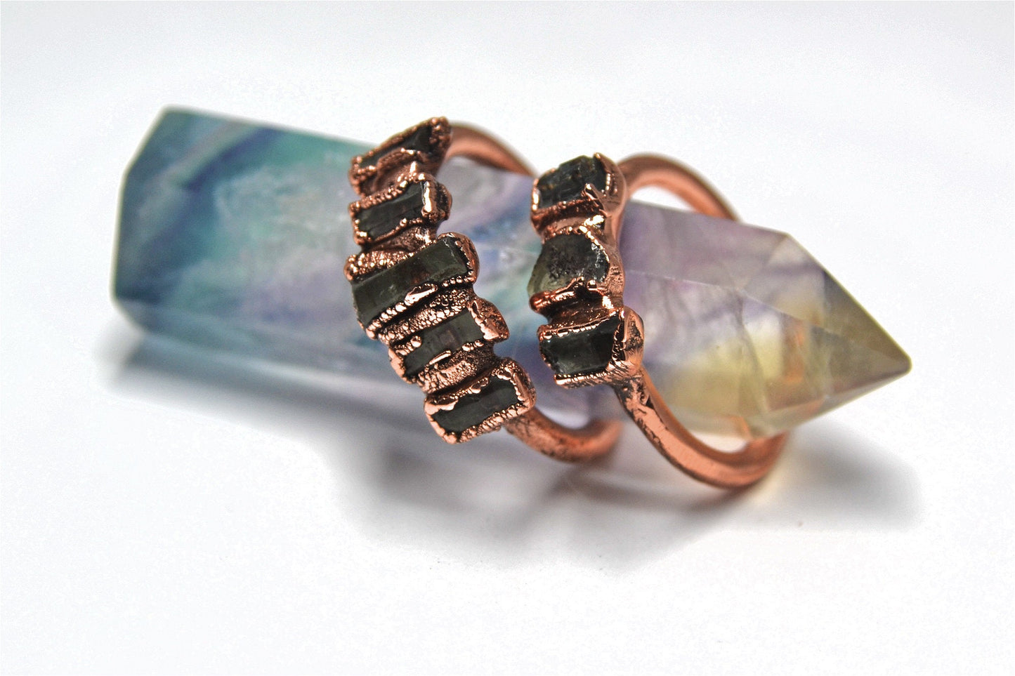 Multi Stone Aquamarine Ring | March Birthstone