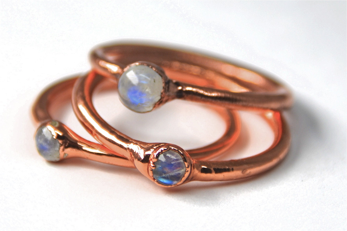 Dainty Moonstone Ring | June Birthstone Ring |