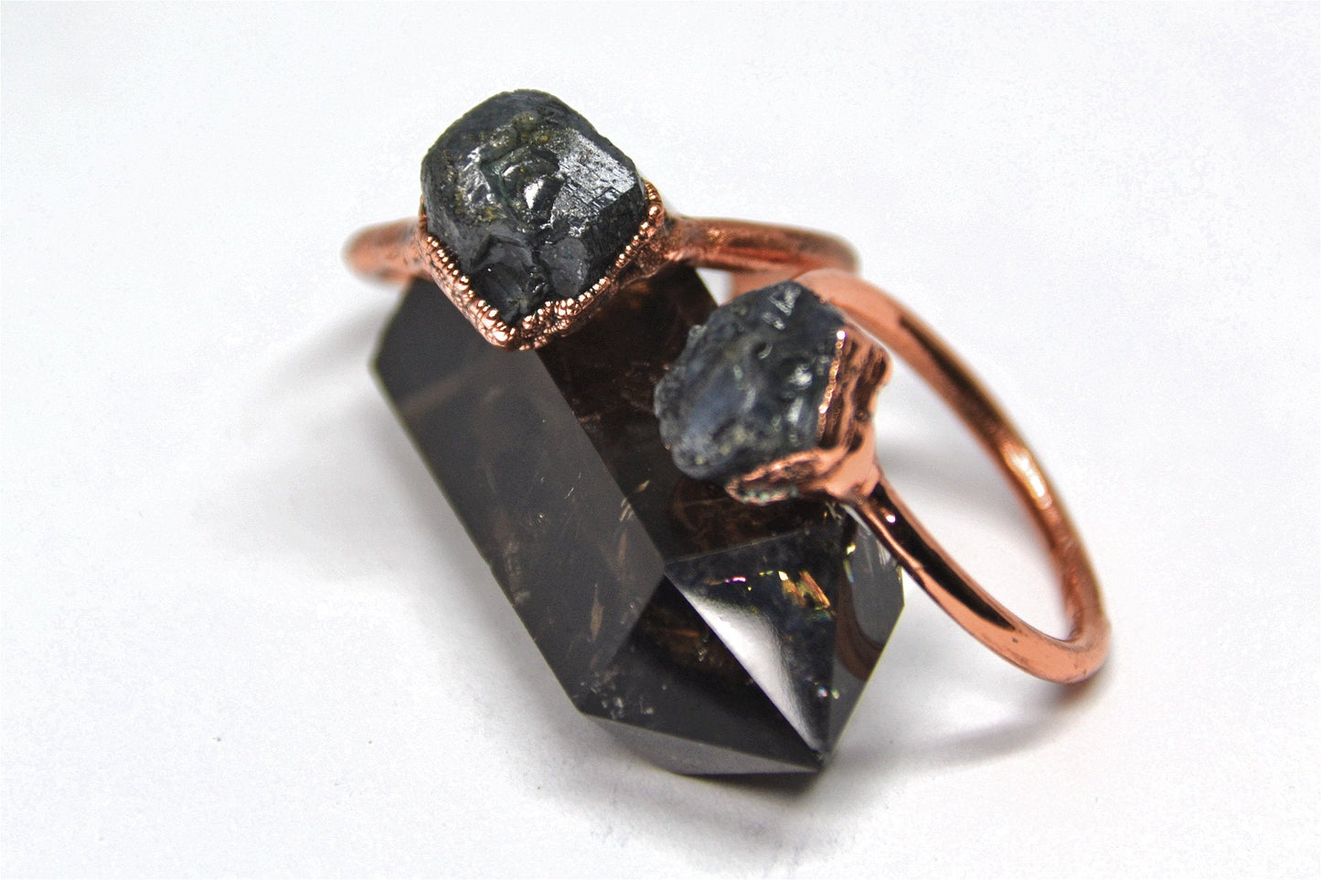 Raw Sapphire Ring | September Birthstone Ring | Birthstone Jewelry |