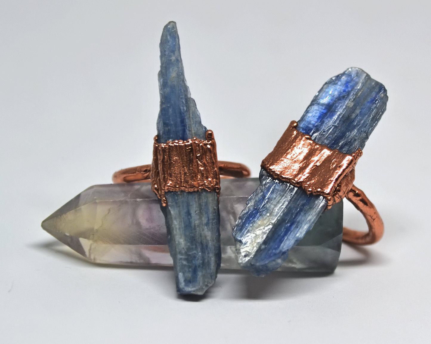 Raw Kyanite Ring | Raw Gemstone Ring | Raw Stone Ring | Raw Crystal Ring