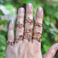 Raw Citrine Ring | November Birthstone Ring |  November Ring |
