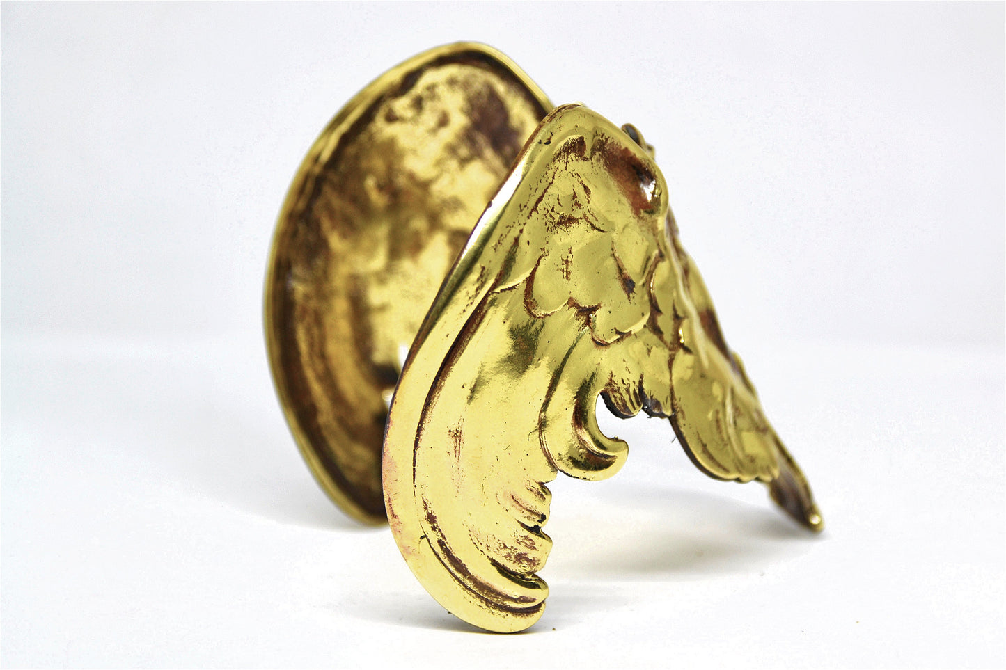 Copper Gargoyle Owl Cuff
