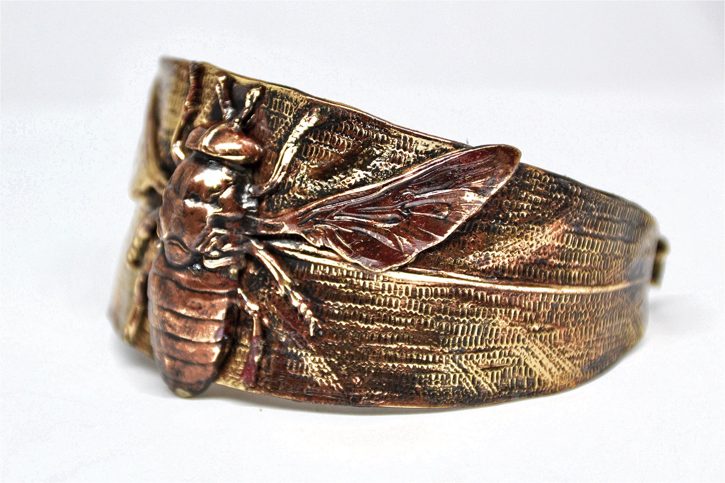 Adjustable Bee Bracelet Cuff