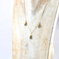 Faceted Labradorite Rain Drop Necklace | 14-K Gold Filled
