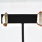 Raw Quartz Crystal Studs |
