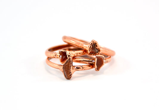 Copper GoldStone Ring