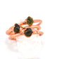 Copper Peridot Ring | August Birthstone Large Stone