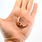 Copper Crystal Chakra Moon Necklace