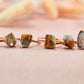 Raw Sunstone Copper Stone Ring || Raw Sunstone Ring ||