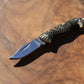 Eagle Brass Knife Necklace || Pocket Knife Necklace || Blade Necklace || Brass Knife Necklace || Real Knife Necklace || Unisex 14K GF Chain