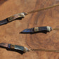 Shell Pocket Knife Necklace || Abalone Shell Pocket Knife Necklace || Blade Necklace || Brass Knife Necklace || Real Knife Necklace Unisex