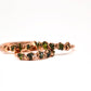 Muli-Stone Raw Peridot Ring || August Birthstone
