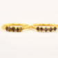 Gold Multi-Herkimer Diamond Ring || April Birthstone